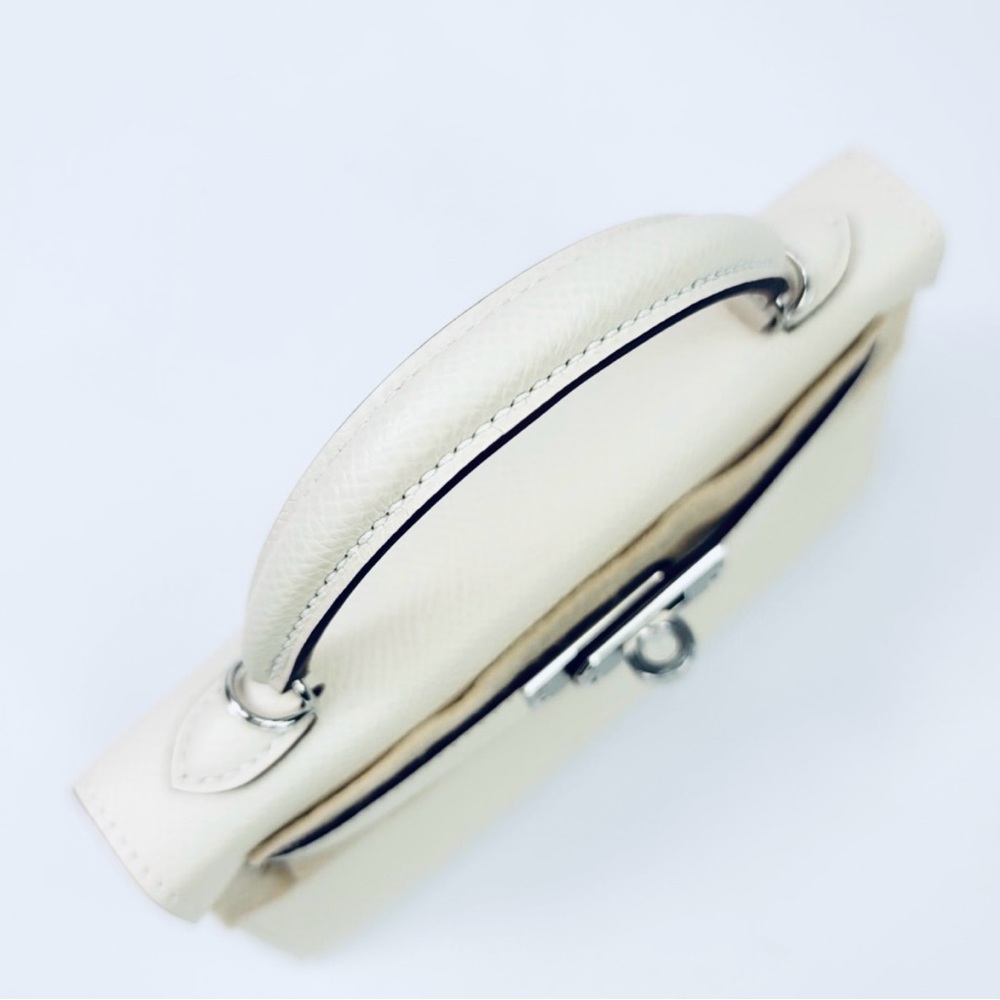 Hermes Kelly Mini Craie Epsom - Picture 8 of 11